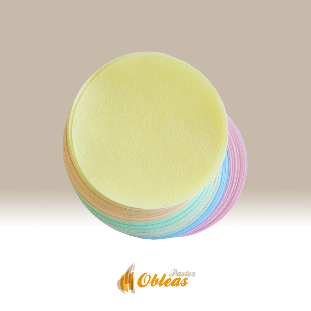 Obleas Papel Comestible a medida o en virutas de colores» Obleas Pastor