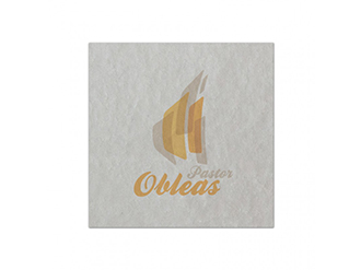 Etiqueta comestible de Oblea Cuadrada personalizada » Obleas Pastor
